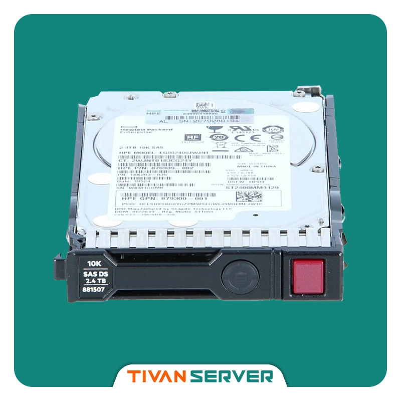 HPE 2.4TB SAS 12G 10K SFF 881457-B21 قیمت هارد سرور HPE 2.4TB SAS 12G 10K SFF 881457-B21
